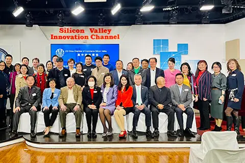 Cover image for New president takes office at the US-China Chamber of Commerce Silicon Valley